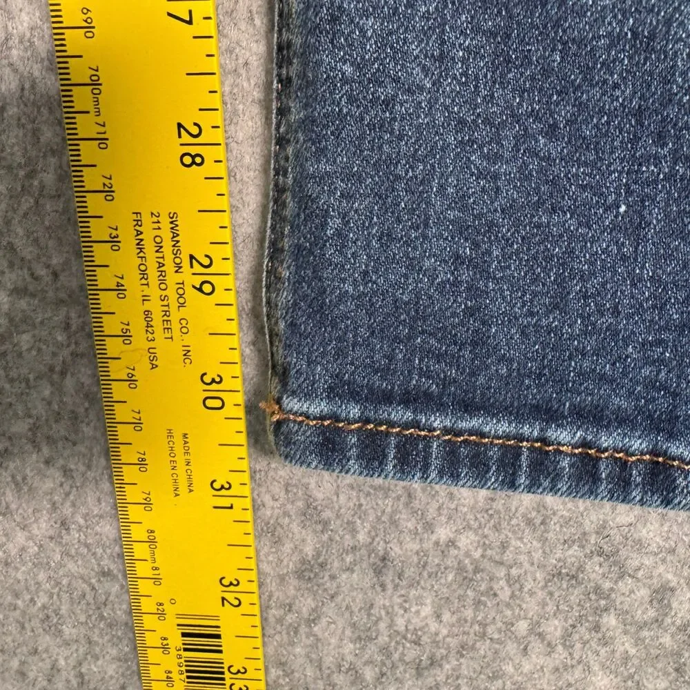 Tecovas Jeans Men’s 33x32 Measures 31x31 Blue Slim Fit Straight Leg Western
